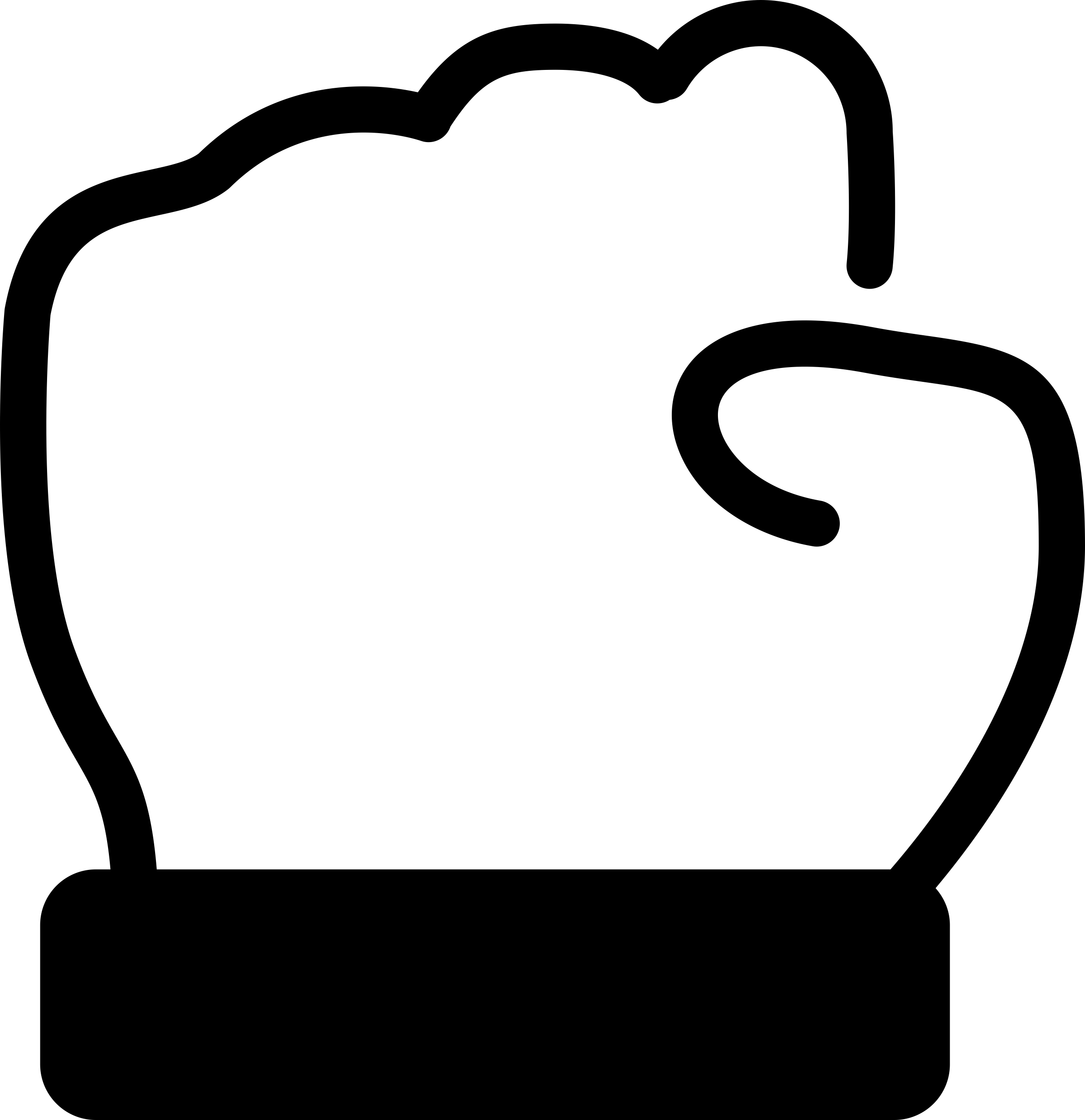 Hand Closed Fist Outline Line Art Illustration Svg Free Vectors